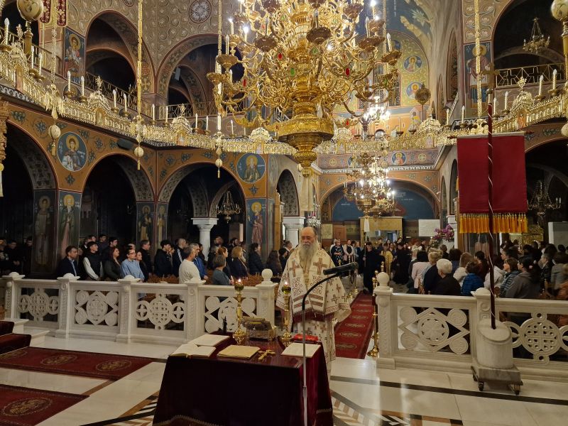 Θεία Λειτουργία για τους εξεταζομένους μαθητές